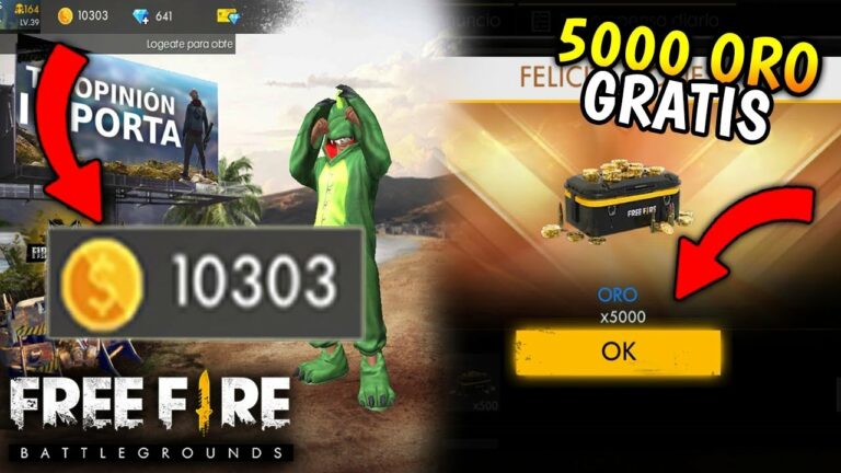 Como conseguir oro en Free Fire