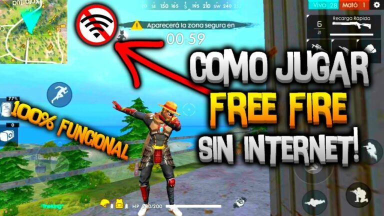 Cómo jugar Free Fire sin internet