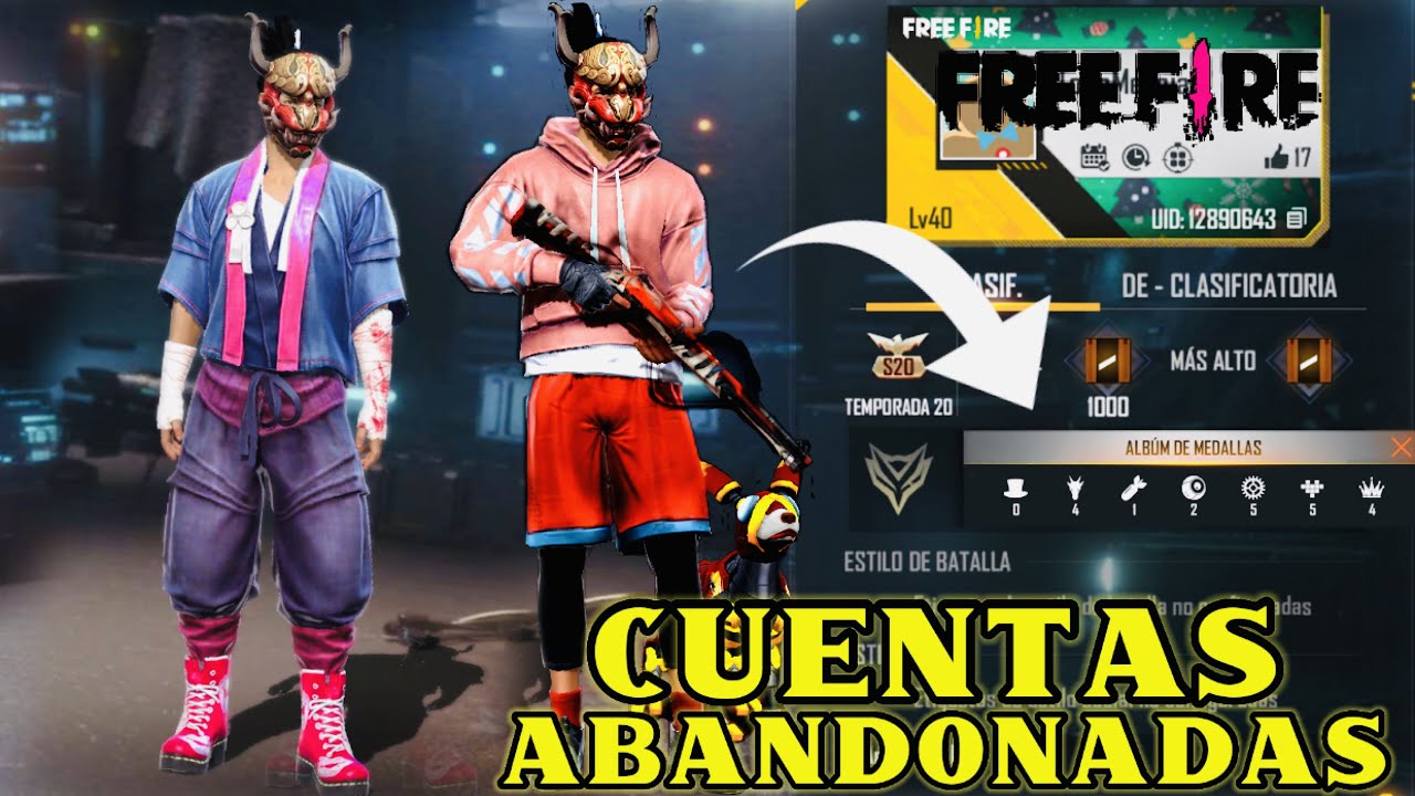 Cuentas de Free Fire abandonadas: lo que necesitas saber