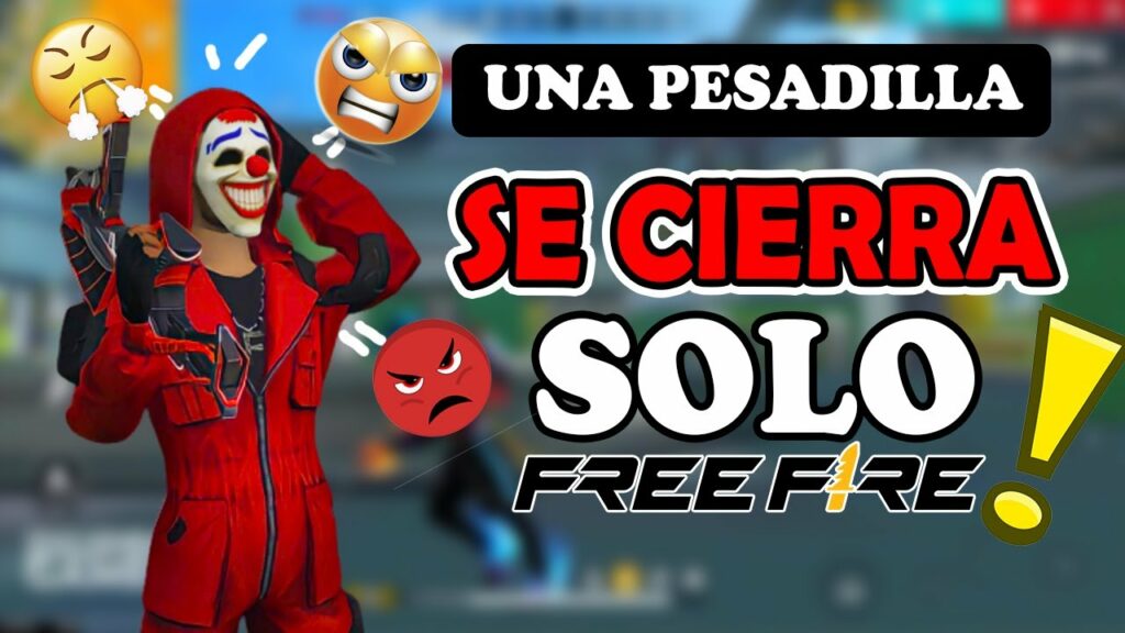 Free Fire se Cierra Solo: SOLUCIÓN