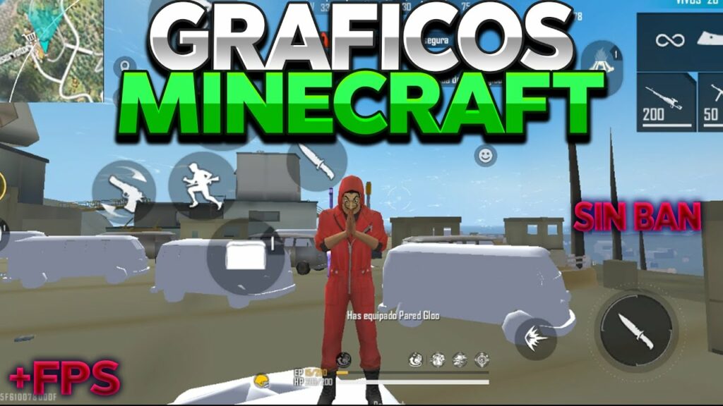 free fire minecraft graphics download