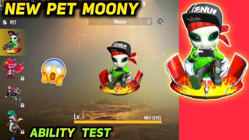 Moony free fire mascota