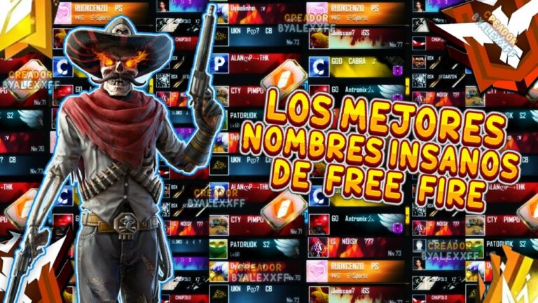 Nombres para Free Fire que den Miedo