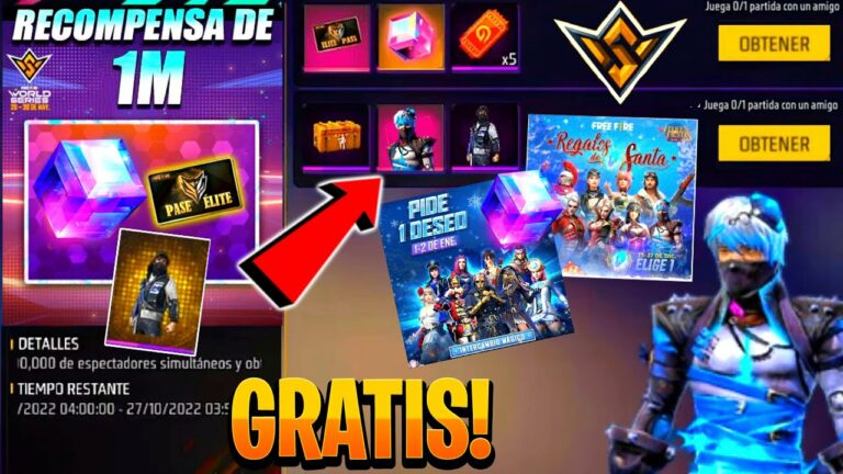 Pase Élite Gratis por ID Free Fire