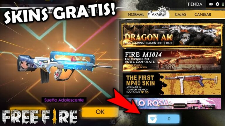 Skin de armas Free Fire descargar