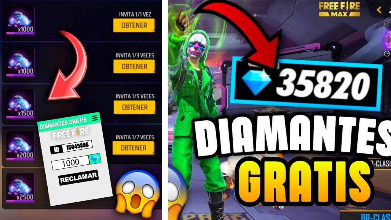 ▷ Recarga Diamantes Free Fire Gratis por ID ♻️【 2023 】