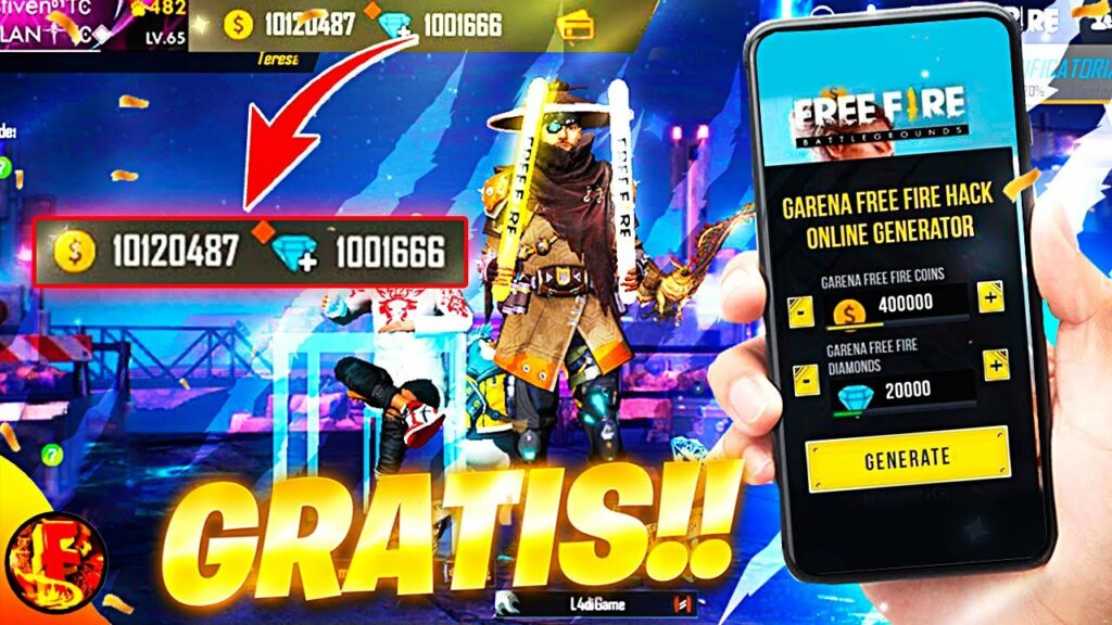 diamantes free fire por id gratis